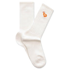 Pile Socks - White