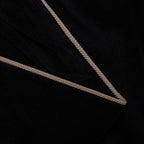Piping Track Pant - Black