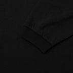 Pique L/S Polo - Black