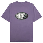 Pitstop Pigment Dyed Tee - Grape