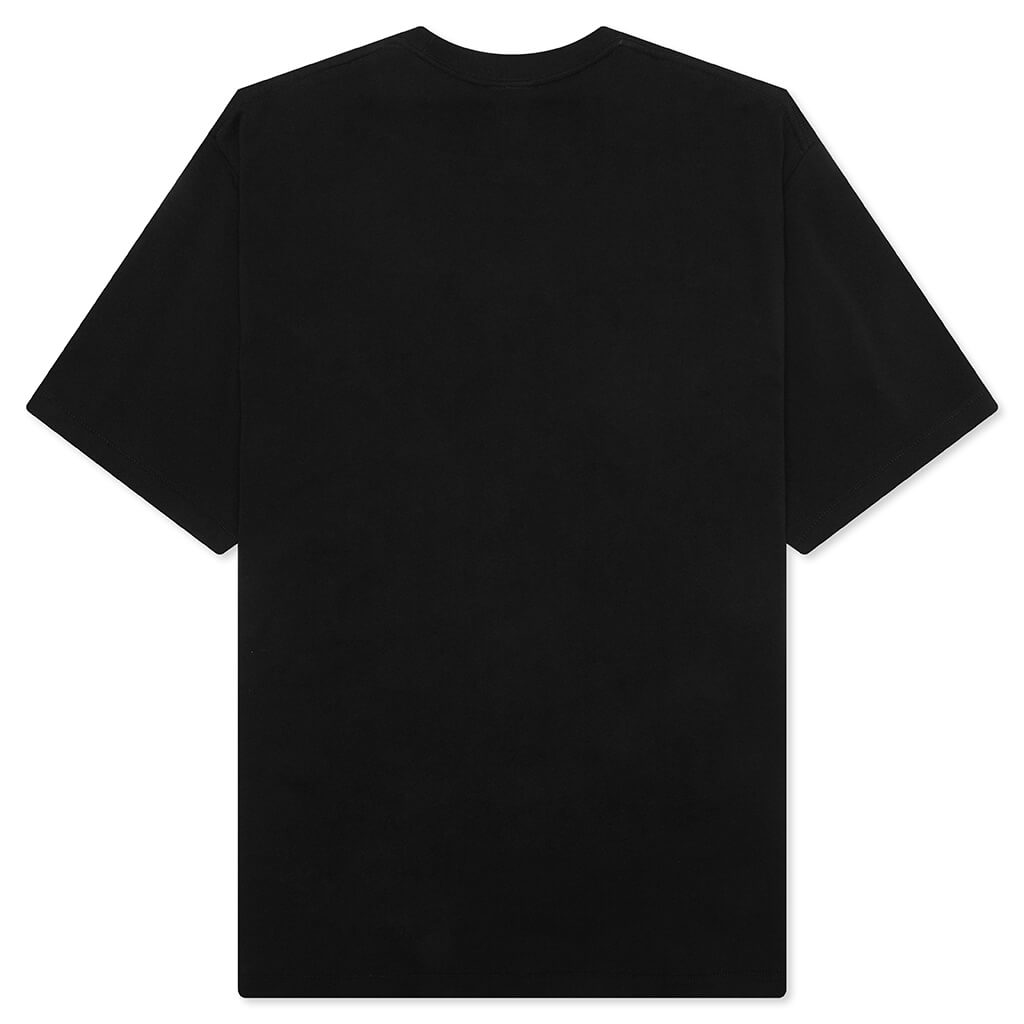 Pixal College Relaxed Fit Tee - Black