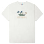 Plaid Two Flower Tee - White