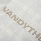 Plaid Windbreaker Jacket - Cream