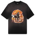 Plains Oversized Tee - Black