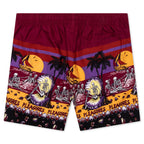 Beach Short - Burgundy