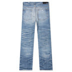 Pleated Denim Straight MX1 Jean - Honeycomb Indigo