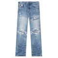 Pleated Denim Straight MX1 Jean - Honeycomb Indigo