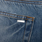 Pleated Denim Straight MX1 Jean - Honeycomb Indigo