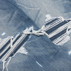 Pleated Denim Straight MX1 Jean - Honeycomb Indigo
