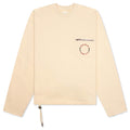 Pocket Pullover Crewneck - Bone