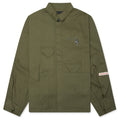 Pockets Boxy Jacket - Green