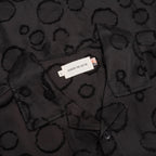 Polka Dot Camp Shirt - Black