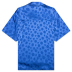 Polka Dot Camp Shirt - Blue