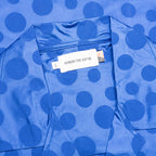Polka Dot Camp Shirt - Blue