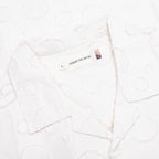 Polka Dot Camp Shirt - White
