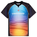 Printed Football Top - Gradient