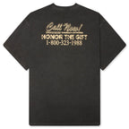 Procastination Hotline S/S Tee - Black