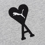 Puma x AMI Graphic Tee - Light Grey Heather