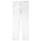 Purple Denim P001 - Worn White Iridescent Pearl