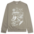 Quick Sketch Crewneck - Taupe
