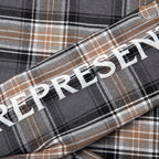 Quilted Flannel Shirt - Grey Check