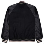 Raglan Varsity Jacket - Black