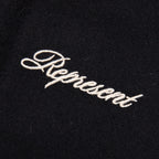 Raglan Varsity Jacket - Black