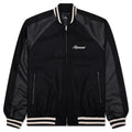 Raglan Varsity Jacket - Black
