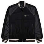 Raglan Varsity Jacket - Black