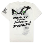 Reach Your Inner Peace Yoga T-Shirt - White