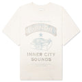 Records Tee - Cream