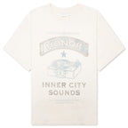 Records Tee - Cream