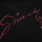 Chandelier and Snake Print T-Shirt - Black