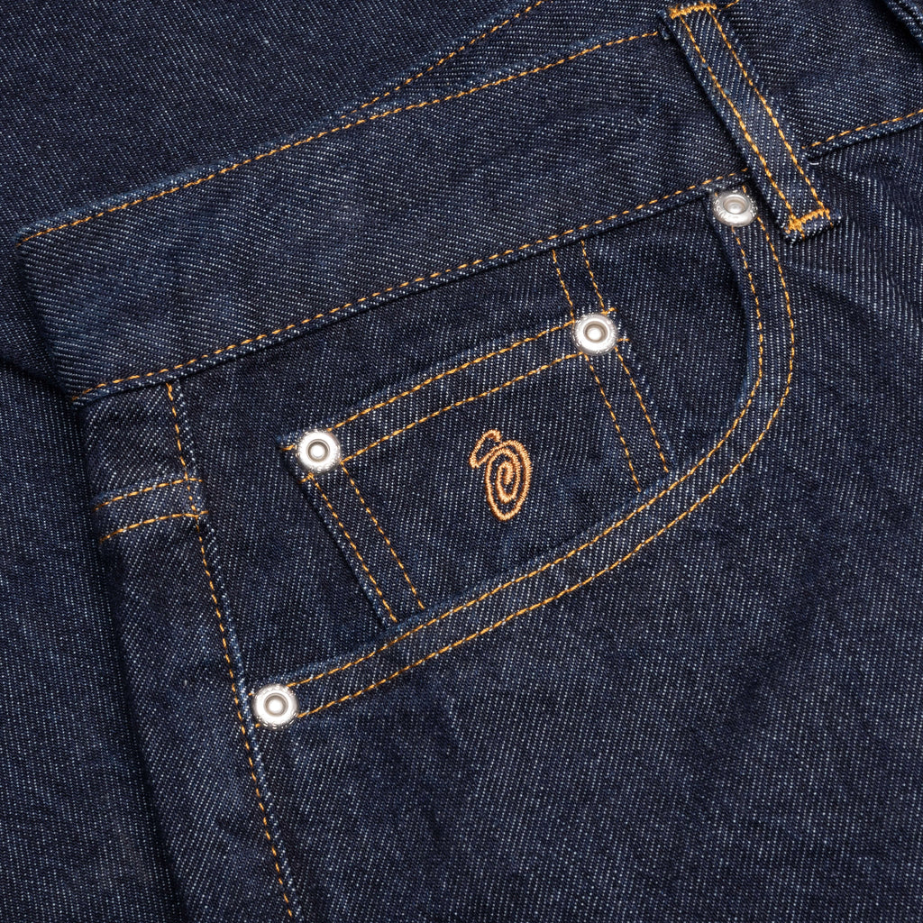 Relaxed Jeans Denim - Rinsed Indigo