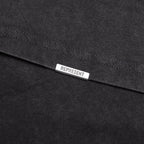 Red Applique T-Shirt - Vintage Black