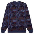 Repeat Ftp Booster Knitted Pullover - Blue