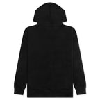 Rhinestone Impact Hoodie - Black