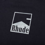Rhude Chevron Tee - Vintage Black