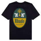 Rhude Tabaco Tee - Vintage Black