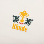 Rhude Tabaco Tee - Vintage White