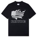 Rhude Banner Tee - Vintage Black/White