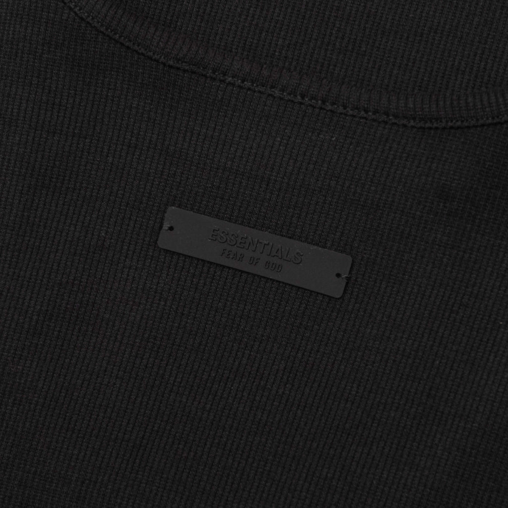 Ribbed Tank - Black