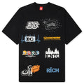 Rich S/S Knit Tee - Black