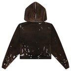 Rose Zip Hoodie - Welder Brown