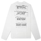 Running Shit L/S Tee - White