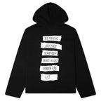 Running Shit Since 1988 Zip Hoodie - Black
