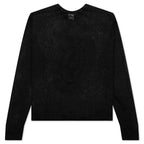 S Loose Knit Sweater - Black