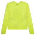 S Loose Knit Sweater - Lime