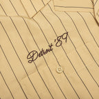 S/S Hendry Shirt - Seaton Stripe/Straw/Liberica