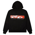 S Box Zip Hoodie - Black